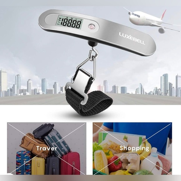NWT Digital Luggage Scale Travel Suitcase Handheld Weight MULTI COLORS - Picture 6 of 11